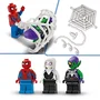 Lego Marvel Voiture de Course de Spider-Man contre le Bouffon Vert Venomisé