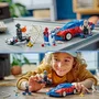 Lego Marvel Voiture de Course de Spider-Man contre le Bouffon Vert Venomisé