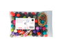 Innspiro Kit de 150 perles en bois de 20 mm et 5 m de fil de coton