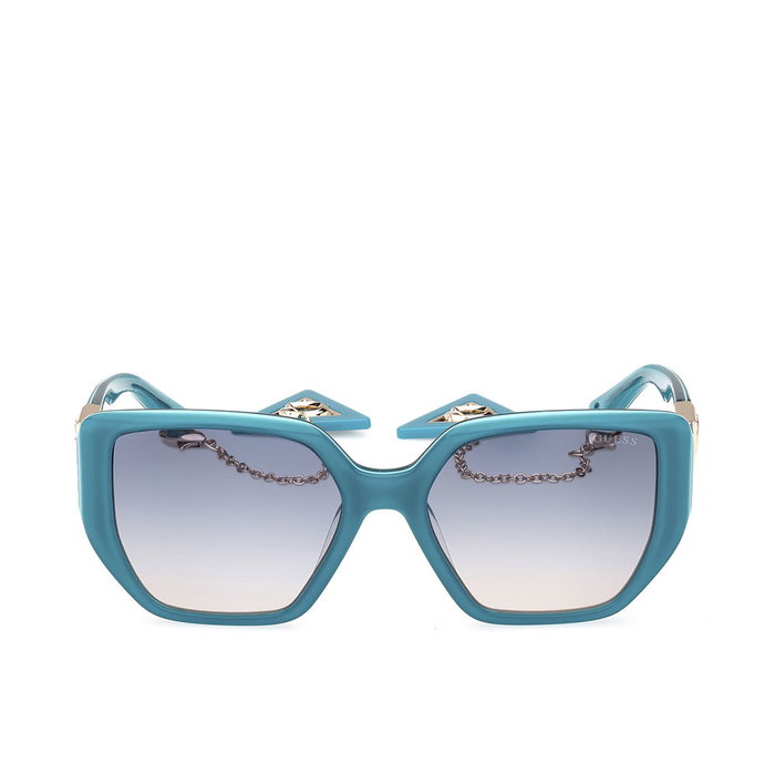 Guess Gafas GU7892 Lunettes de Soleil Femme Géométrique Turquoise 140mm Guess Gafas GU7892 Lunettes de Soleil Femme Géométrique Turquoise 140mm