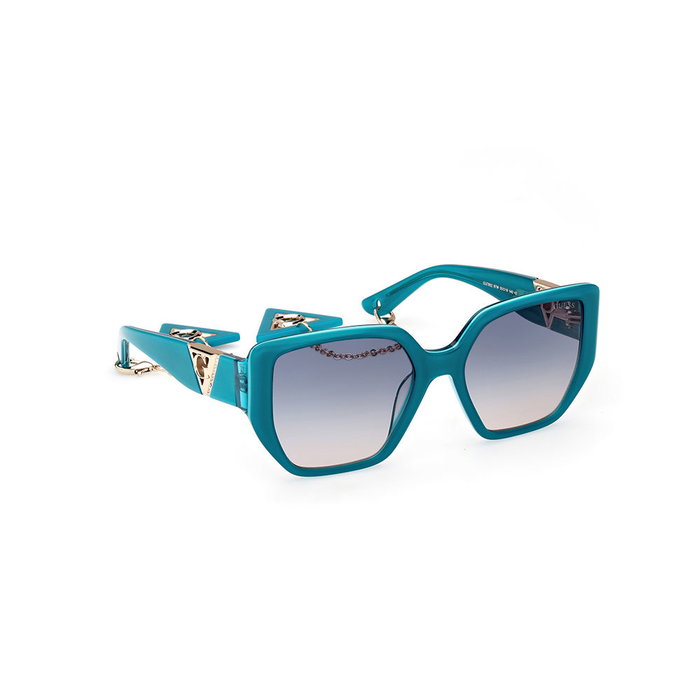 Guess Gafas GU7892 Lunettes de Soleil Femme Géométrique Turquoise 140mm Guess Gafas GU7892 Lunettes de Soleil Femme Géométrique Turquoise 140mm