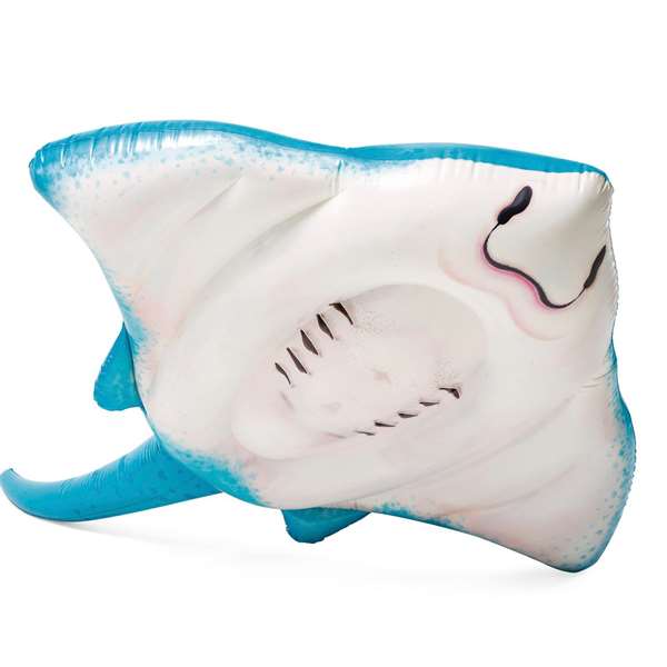 Intex - Figure gonflable raie manta géante 185x145 cm, jouet de plage et piscine pour enfants à partir de 3 ans