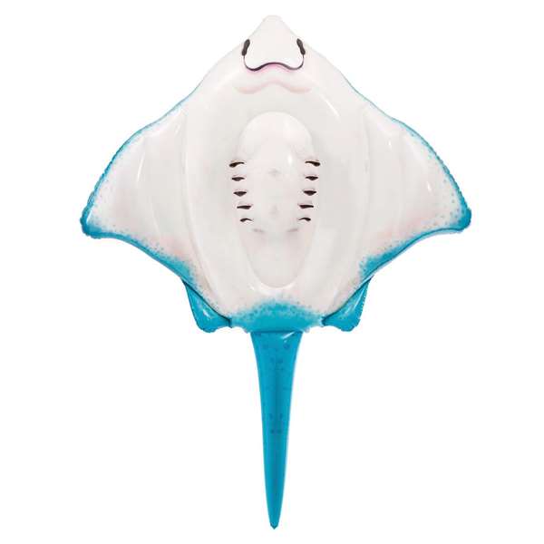 Intex - Figure gonflable raie manta géante 185x145 cm, jouet de plage et piscine pour enfants à partir de 3 ans