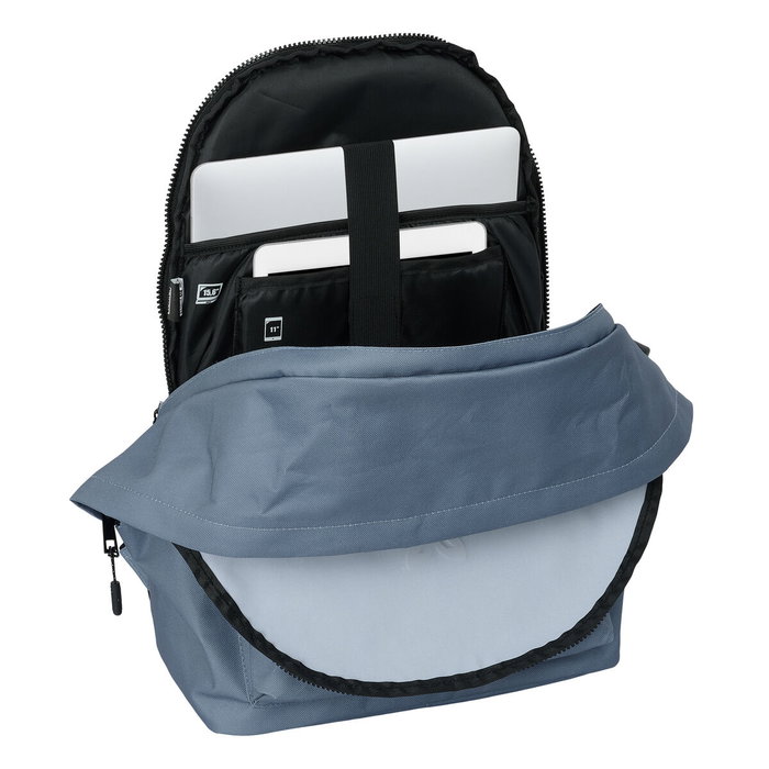 Munich Sac à dos Munich Basicos Gris avec USB pour Portable 15,6 pouces Munich Sac à dos Munich Basicos Gris avec USB pour Portable 15,6 pouces