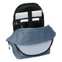 Munich Sac à dos Munich Basicos Gris avec USB pour Portable 15,6 pouces