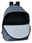 Safta MUNICH BASICOS Sac à dos double pour ordinateur portable 15,6" avec chargeur USB, dimensions 31x44x18 cm, couleur gris