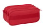 Safta Portatodo Triple Big Res Agua Sevilla FC - Porte-tout triple grand réservoir d'eau Sevilla FC 21,5 x 10 x 8 cm
