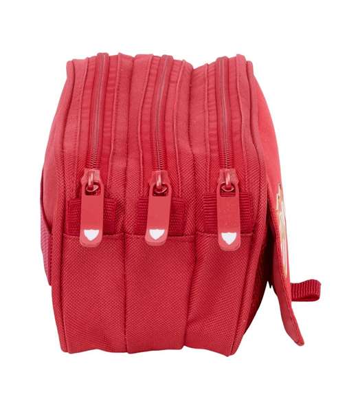 Safta Portatodo Triple Big Res Agua Sevilla FC - Porte-tout triple grand réservoir d'eau Sevilla FC 21,5 x 10 x 8 cm