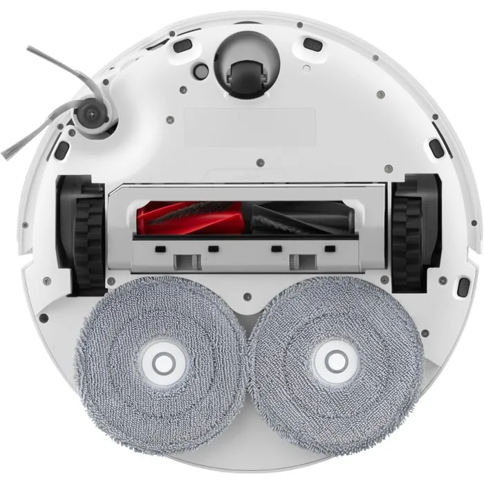 Roborock Qrevo Curv 2 ProX - Aspirateur robot laveur avec station d'accueil, navigation LiDAR, autonomie 180 min, 25000 Pa, 7,98 cm de hauteur et châssis AdaptiLift