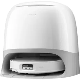 Roborock Qrevo Curv 2 ProX - Aspirateur robot laveur avec station d'accueil, navigation LiDAR, autonomie 180 min, 25000 Pa, 7,98 cm de hauteur et châssis AdaptiLift