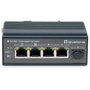 LevelOne IGP-0501 Commutateur industriel 5 ports Gigabit PoE et SFP