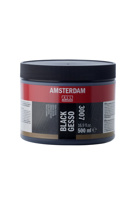 Amsterdam noir 3007 en flacon de 500 ml