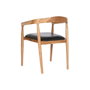 DKD Home Decor Chaise Noir Naturel