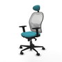 Piqueras y Crespo Chaise de Bureau Jorquera 2D036N1 Turquoise