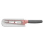 Berghoff 3950108 Couteau à fromage rose 13 cm avec revêtement antiadhésif et manche ergonomique - Inclut étui de protection