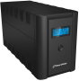 PowerWalker Onduleur Line-Interactive VI SHL 2200VA/1200W - Entrée C14, 2 Prises Schuko, 2 Sorties IEC C13, 2 Batteries 12V/9Ah, Écran LCD, Communication USB
