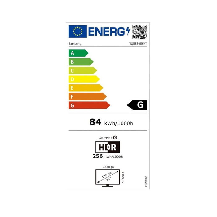 TV intelligente Samsung TQ55S95F 4K Ultra HD 55" HDR OLED