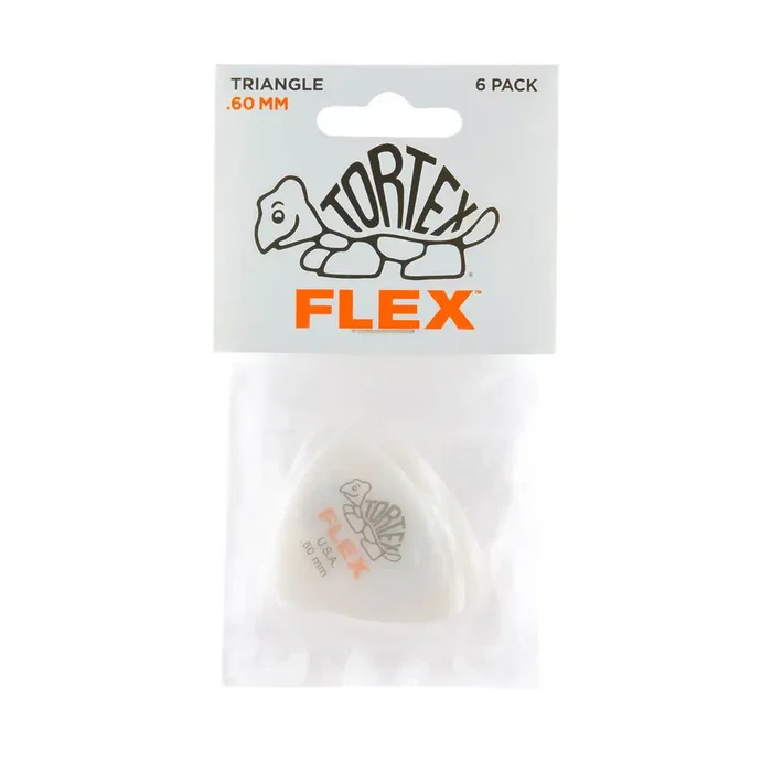 Dunlop Tortex Flex Triangle 0,60 mm (Pack de 6) Dunlop Tortex Flex Triangle 0,60 mm (Pack de 6)