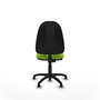 PIQUERAS Y CRESPO Chaise de bureau Algarra simili cuir pistache