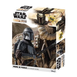 The Mandalorian Puzzle lenticulaire Prime 3D 500 pièces