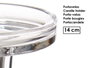 Giftdecor Candelabro en Cristal Transparent Balle M 14 x 8.5 cm (Set de 24)