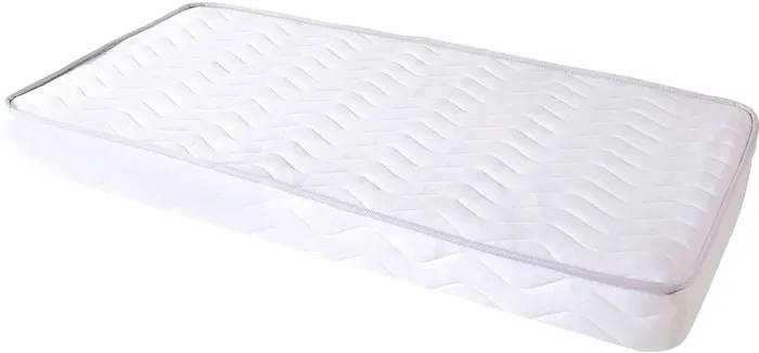 Tineo - Matelas bébé climatisé 2 saisons, face hiver et été, dimensions 70 x 140 cm, épaisseur 11 cm, mousse haute densité