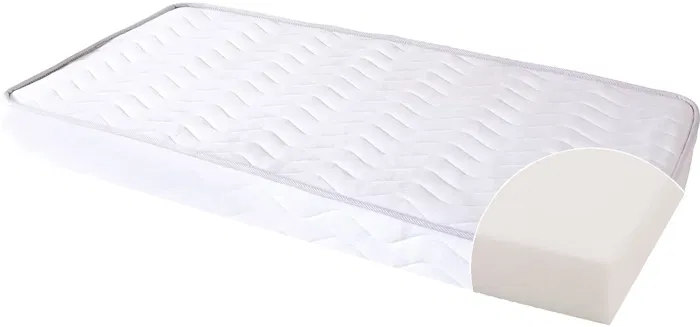 Tineo - Matelas bébé climatisé 2 saisons, face hiver et été, dimensions 70 x 140 cm, épaisseur 11 cm, mousse haute densité