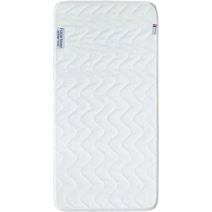 Tineo Matelas bébé climatisé 70 x 140 cm, épaisseur 11 cm Tineo Matelas bébé climatisé 70 x 140 cm, épaisseur 11 cm