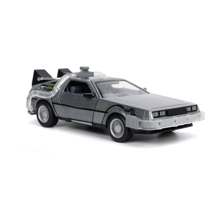 Jada Toys DeLorean Retour vers le Futur Véhicule 1/24 Time Machine Model 1