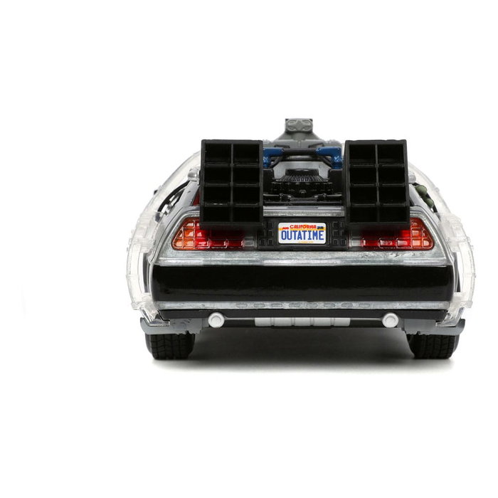 Jada Toys DeLorean Retour vers le Futur Véhicule 1/24 Time Machine Model 1