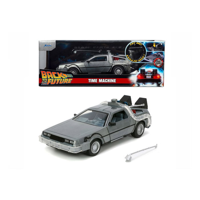 Jada Toys DeLorean Retour vers le Futur Véhicule 1/24 Time Machine Model 1