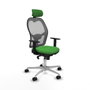 Piqueras y Crespo Chaise de Bureau Jorquera Vert avec Appui-tête