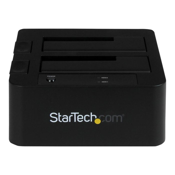 StarTech.com Sdock2U33Eb Station d'accueil double baie pour disques durs SATA USB 3.0 eSATA HDD SSD 2.5 3.5 pouces StarTech.com Sdock2U33Eb Station d'accueil double baie pour disques durs SATA USB 3.0 eSATA HDD SSD 2.5 3.5 pouces