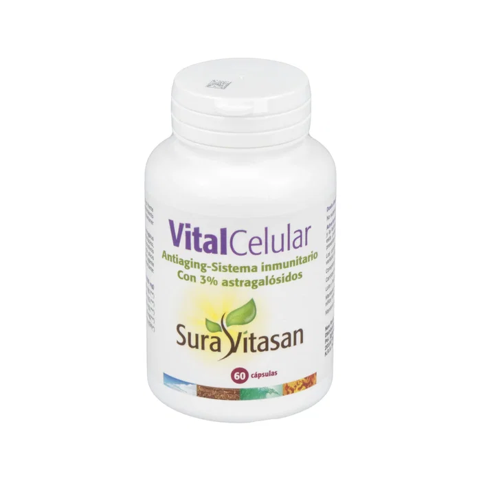 Sura Vitasan Vital Celular 60 gélules Protection cellulaire antioxydant Sura Vitasan Vital Celular 60 gélules Protection cellulaire antioxydant