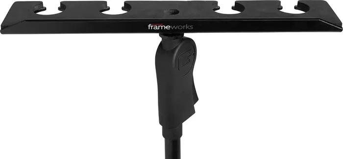FRAMEWORKS Support de micro à base ronde lestée pour 4 micros