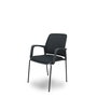 Foröl Chaise de Réception Opti519 Noir (Lot de 4)