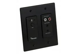 MUXLAB Panel Bluetooth RCA Dante - Noir, Alimentation PoE, Montage 2 Gang US