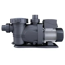 GRE Pompe centrifuge auto-amorçante PP202 2 CV pour piscine jusqu'à 170 m3, pré-filtre incorporé avec couvercle transparent