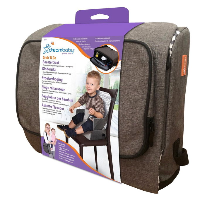 Dreambaby On-The-Go Réhausseur Portable Marron et blanc Dreambaby On-The-Go Réhausseur Portable Marron et blanc