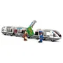 Brio World 36087 Train TGV INOUI SNCF Circuit Bois - 2 Locomotives + 2 Wagons - 37 cm - Collection Trains du Monde - Jouet Enfant dès 3 ans