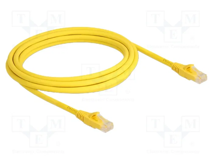DeLOCK Câble Ethernet Cat.6A U/UTP Fast Tracing 3 m Jaune DeLOCK Câble Ethernet Cat.6A U/UTP Fast Tracing 3 m Jaune