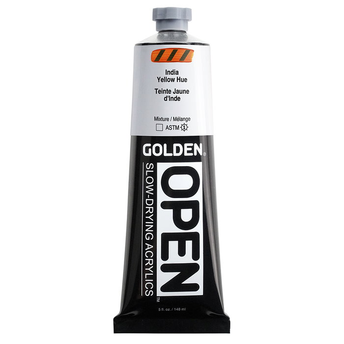 Golden OPEN Couleurs Acryliques Jaune Indien 148 ml Golden OPEN Couleurs Acryliques Jaune Indien 148 ml