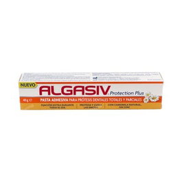 Algasiv Pâte d'Adhésif pour Prothèses Dentaires Protection Plus 40 g