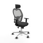 Piqueras y Crespo Chaise de Bureau 1D086G2 Gris foncé