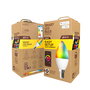 Muvit Io Globo E14 5 W Ampoule LED intelligente vela multicolore blanc connectée WiFi compatible Alexa Google