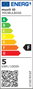 Muvit Io Globo E14 5 W Ampoule LED intelligente vela multicolore blanc connectée WiFi compatible Alexa Google