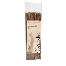 Oleander Espaguettis Tr grano intégral bio vegan 250 g