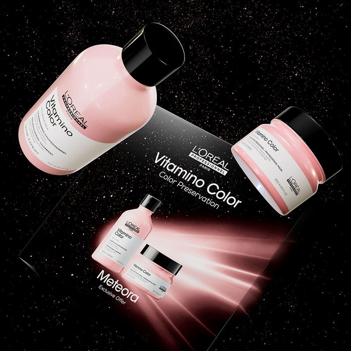 L'Oréal Professionnel Paris Coffret Vitamino Color Shampoing 300ml + Masque 250ml