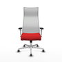 Piqueras y Crespo Chaise de Bureau Albacete Rouge et Blanche