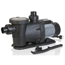 GRE Pompe centrifuge auto-amorçante PP077H 0.75 CV pour piscine jusqu'à 65m3 avec pré-filtre à couvercle transparent